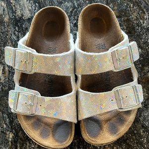 Birkenstock kids size 30 glitter sandal